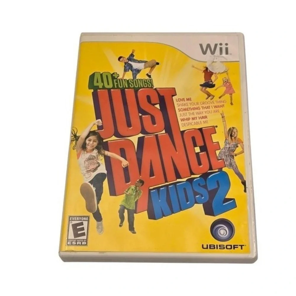 Nintendo Wii Game Bundle Just Dance Kids 2 I Spy Circus‎ Star Wild Ride